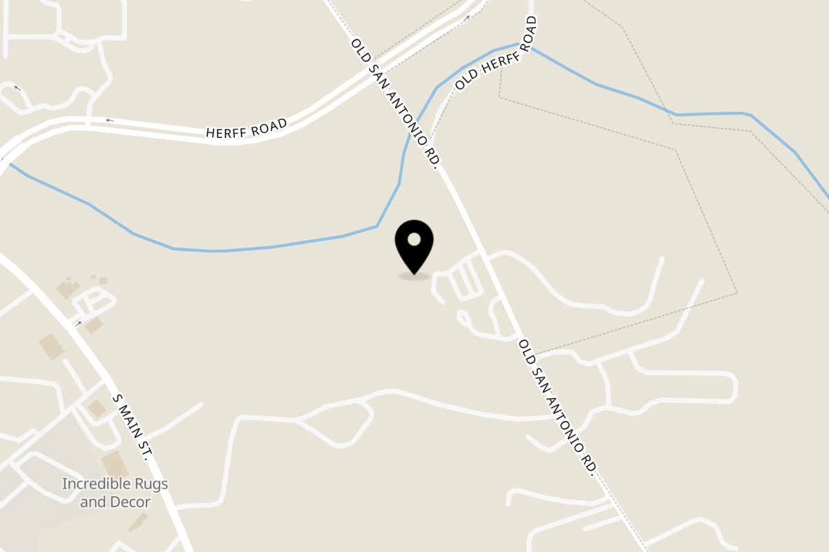 Map showing the location of El Chaparral Mexican Restaurant Boerne on 36 Old San Antonio Rd in Boerne